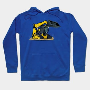 Cartoon skid steer Hoodie